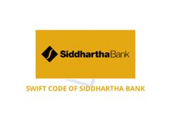 swift code siddhartha bank