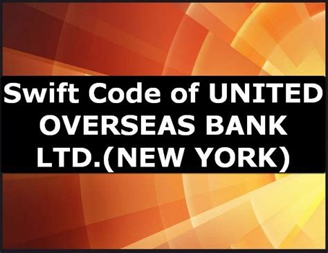 swift code united overseas bank limited