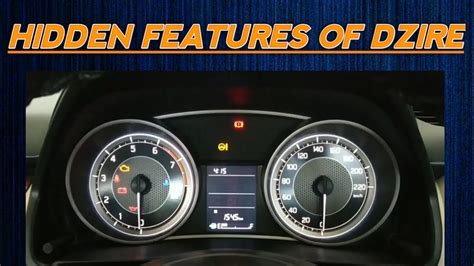 Swift Dzire Light Settings