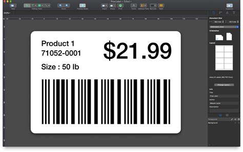 Swift Generate Printable Label