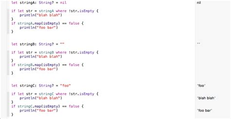 Swift Nil Or Empty String
