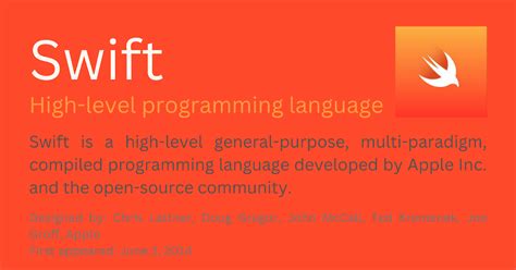 swift programming language system requirements
