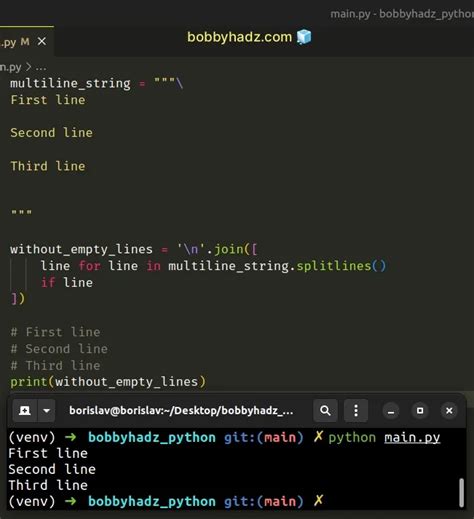 Swift Remove Empty Lines From String