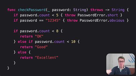 Swift Throws Specific Error