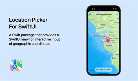 swiftui get coordinates from address