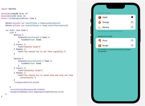 swiftui list foreach example