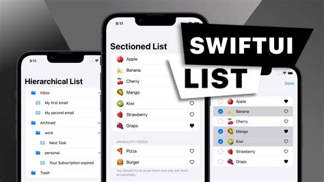 swiftui navigation list