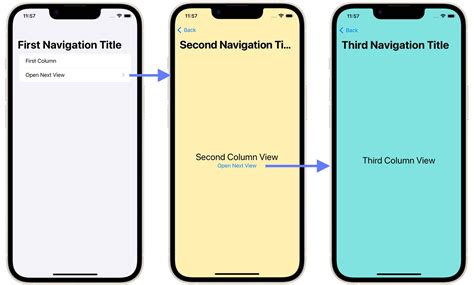 swiftui navigation stack example