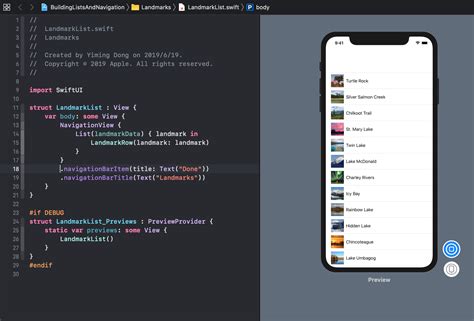 swiftui navigation title not showing