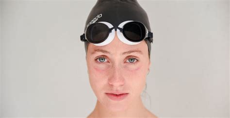 Swim Goggle Marks On Face