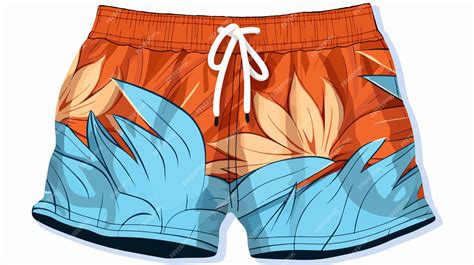 Swim Trunks Cartoon