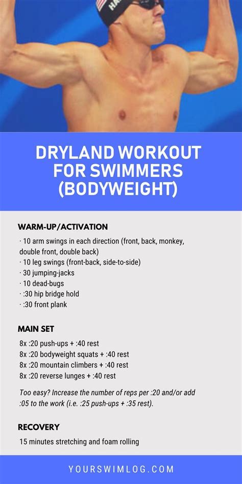 Swim Workouts Without Equipment
