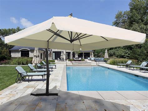 Swimming Pool Deck Umbrellas