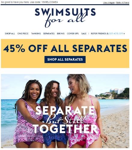 Coupon Codes For Swimsuits For All