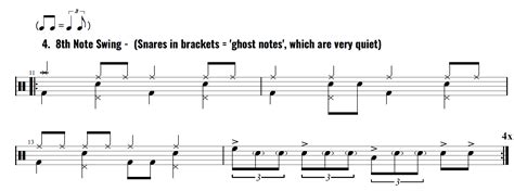 Swing Exercises Drums