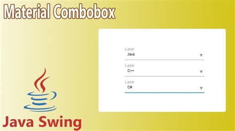 Swing Java Combobox