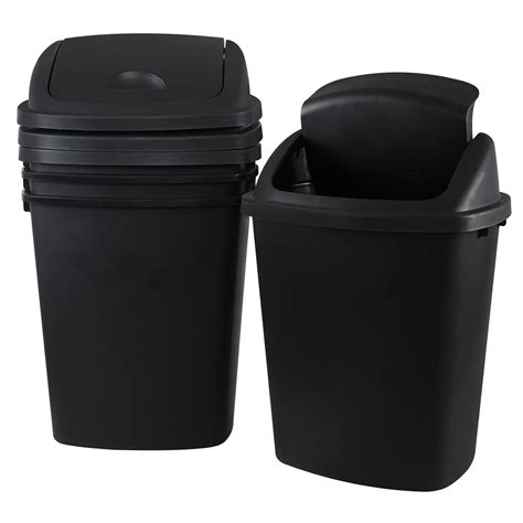 Swing Top Kitchen Trash Cans