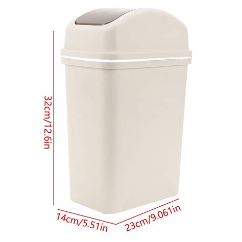 Swing Top Trash Can Small