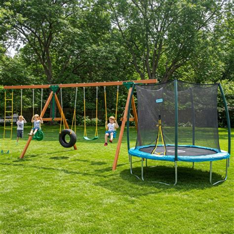 Swingset Trampoline