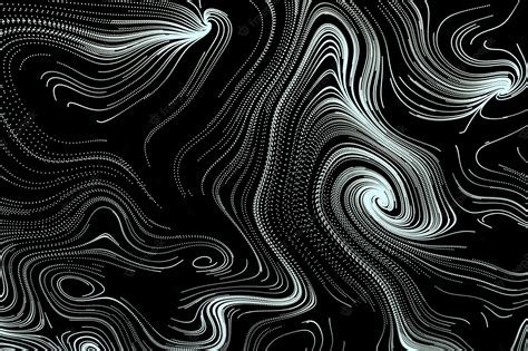 swirly wallpaper black and white