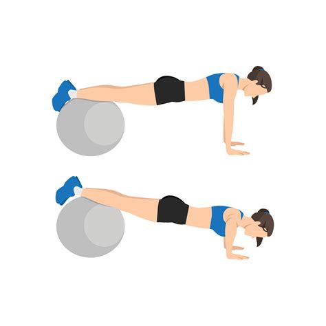 Swiss Ball Push Up