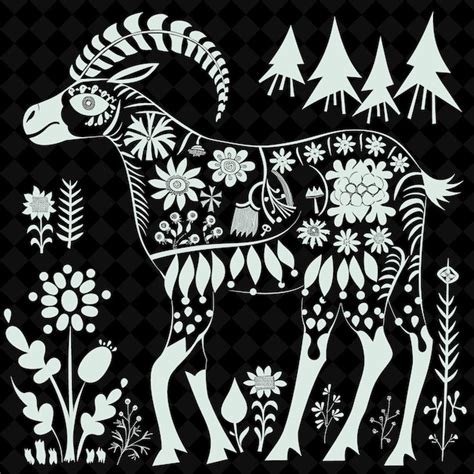 Swiss Goat Pattern