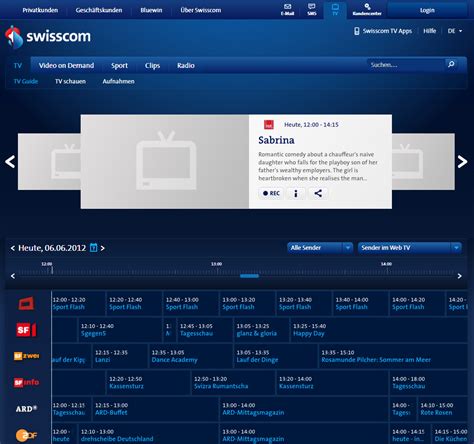 swisscom tv live schauen