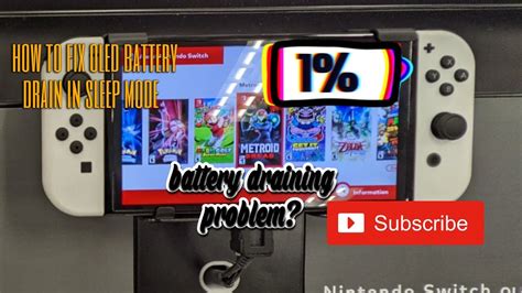 Switch Battery Draining While Docked
