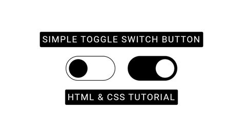 Switch Button Design Css