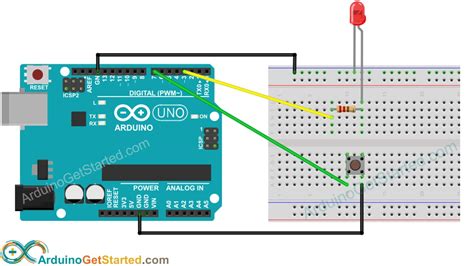 Switch Button Led Arduino