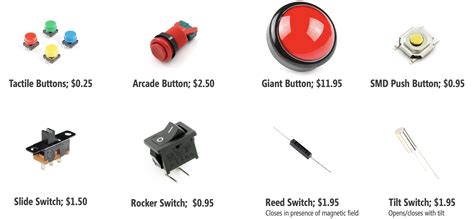 Switch Buttons Electronics
