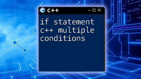 Switch C++ Multiple Case Conditions