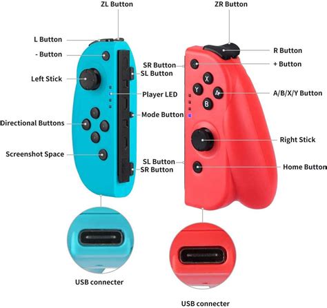 Switch Controller Buttons