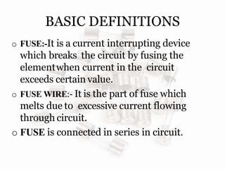 Switch Fuse Definition