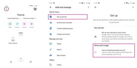 Switch Google Home Account