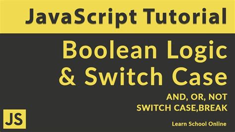 Switch Javascript Boolean