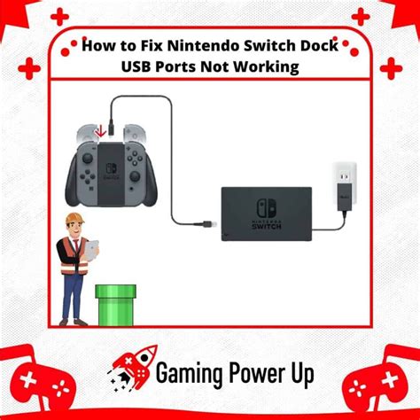 switch not connecting to dock