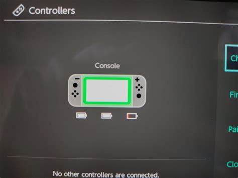 switch not recognizing controller attached