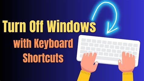 Switch Off Computer With Keyboard