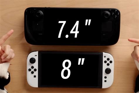 switch oled vs switch 2 screen size