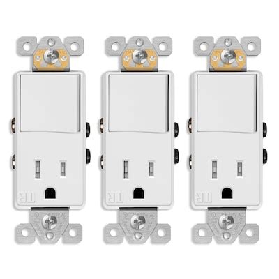 Switch Outlet Combo With Dimmer