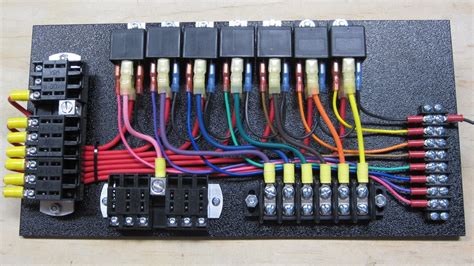 Switch Panel With Relays