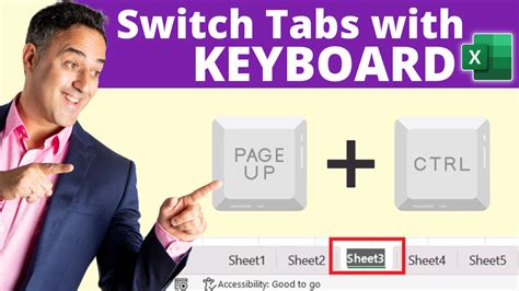 Switch Tabs In Excel Using Keyboard