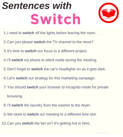 Switch To Example Sentence