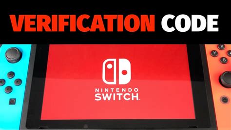 switch verification code