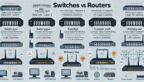 Switch Vs Router Vs Firewall