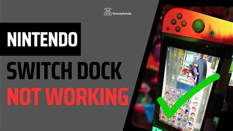 switch won t work on dock