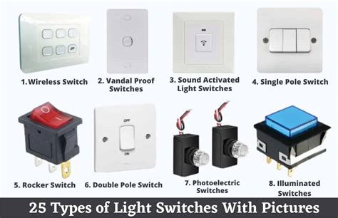 Switches Electrical Types