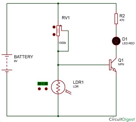 Switching Circuit With Led