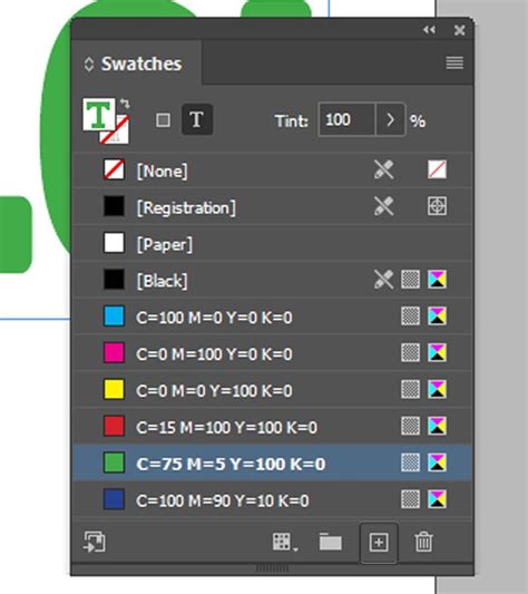 Switching Color Font